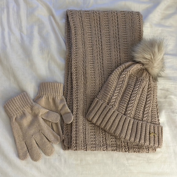 Juicy Couture Accessories - Juicy couture scarf, hat, and glove set.